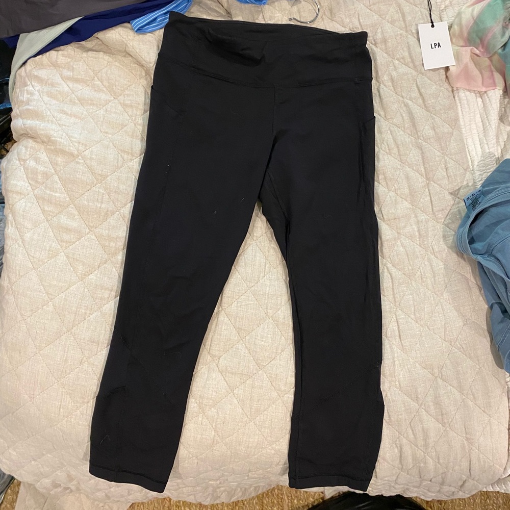 Lulu lemon Capri leggings black